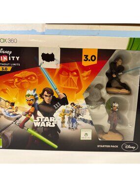 Disney Infinity 3.0 Star Wars Starter Pack For Xbox 360 With Anakin & Ahsoka Fig